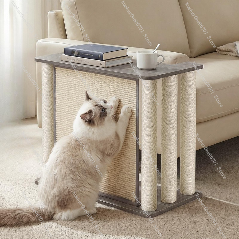 Cat Scratching Post - Mesa auxiliar con forma de pata