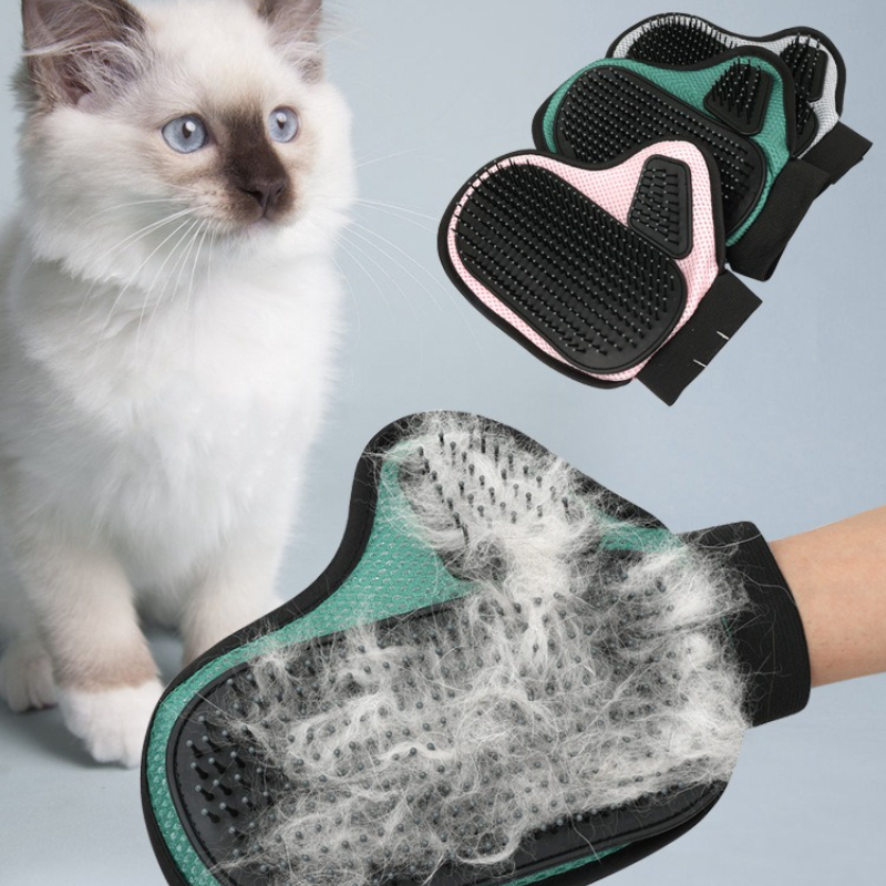 Pet Supplies Grooming - Guantes de aseo para gatos y
