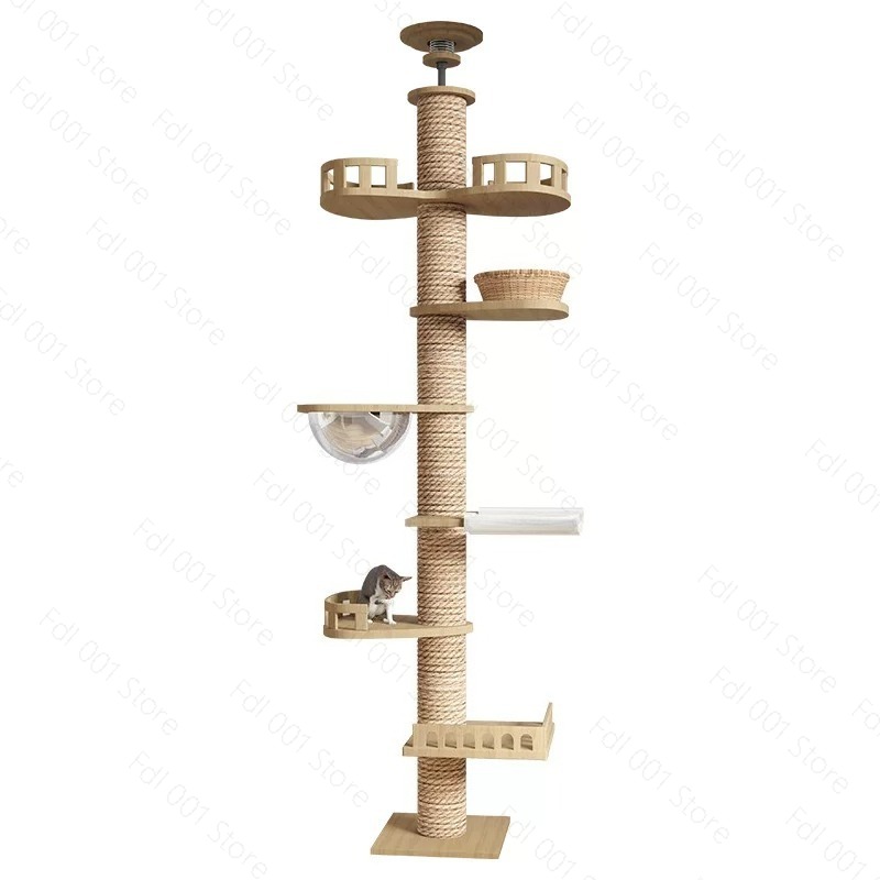 Cat Scratching Post - Árbol para Gatos Ajustable, Torre para