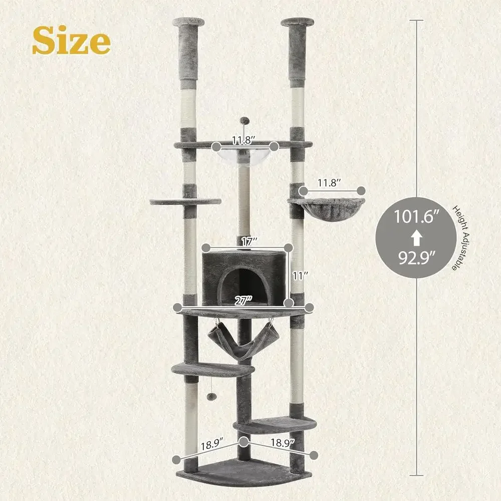 Torre para Gatos de Altura Aju - Cat Scratching Post reseña y precio