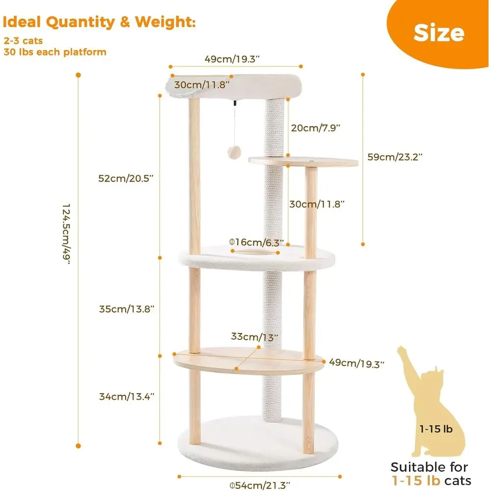 Árbol para Gatos de Interior d - Cat Scratching Post reseña y precio
