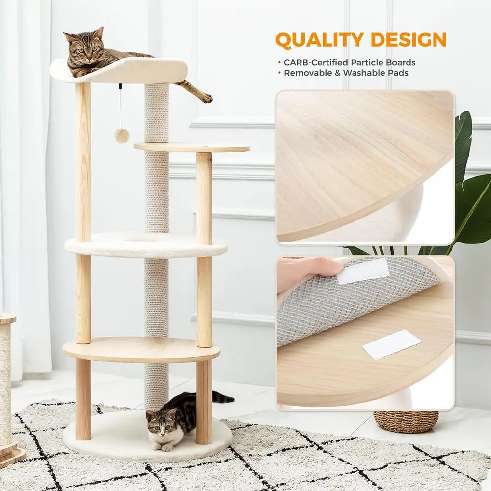 Árbol para Gatos de Interior d - Cat Scratching Post reseña y precio