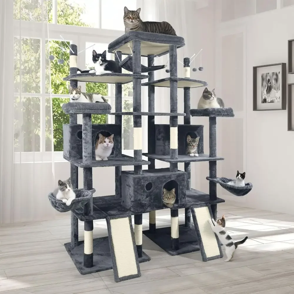 Torre para Gatos de 80 Pulgada - Cat Scratching Post reseña y precio