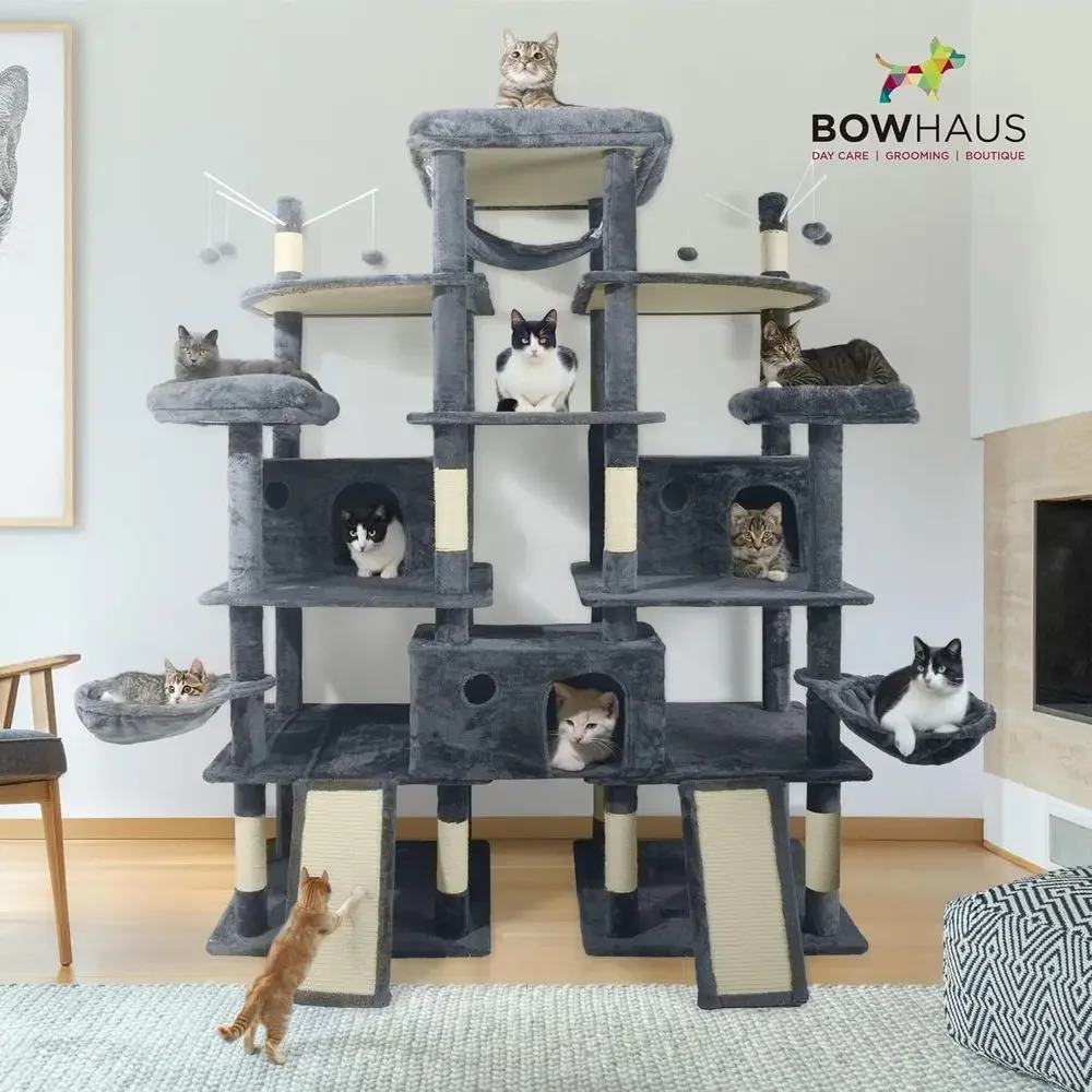 Torre para Gatos de 80 Pulgada - Cat Scratching Post reseña y precio