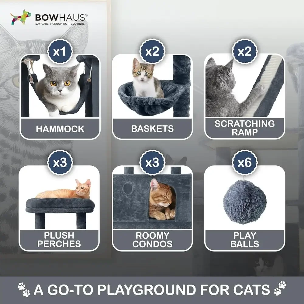 Torre para Gatos de 80 Pulgada - Cat Scratching Post reseña y precio