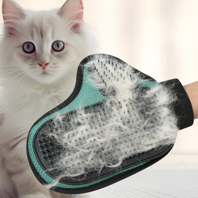 Guantes de aseo para gatos y m - Pet Supplies Grooming reseña y precio