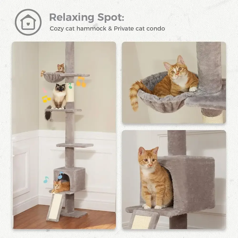 Árbol para Gatos Ajustable de  - Cat Scratching Post reseña y precio