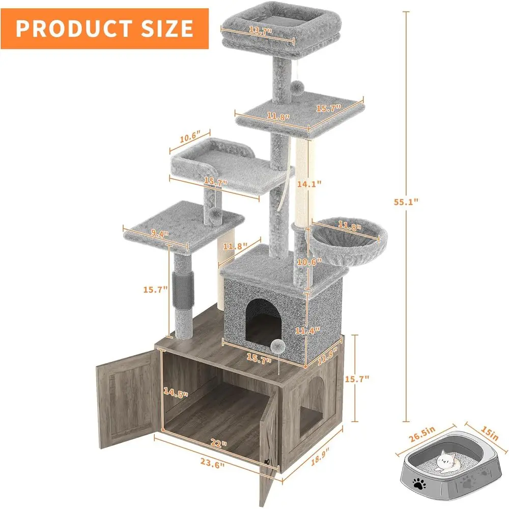 Casa de juegos grande multiniv - Cat Scratching Post reseña y precio