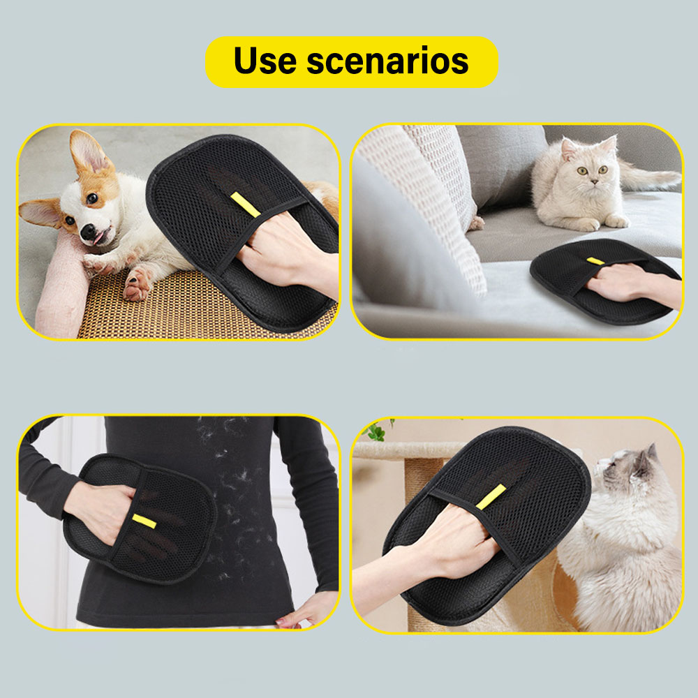 Guantes de Aseo para Mascotas, - Pet Supplies Grooming reseña y precio